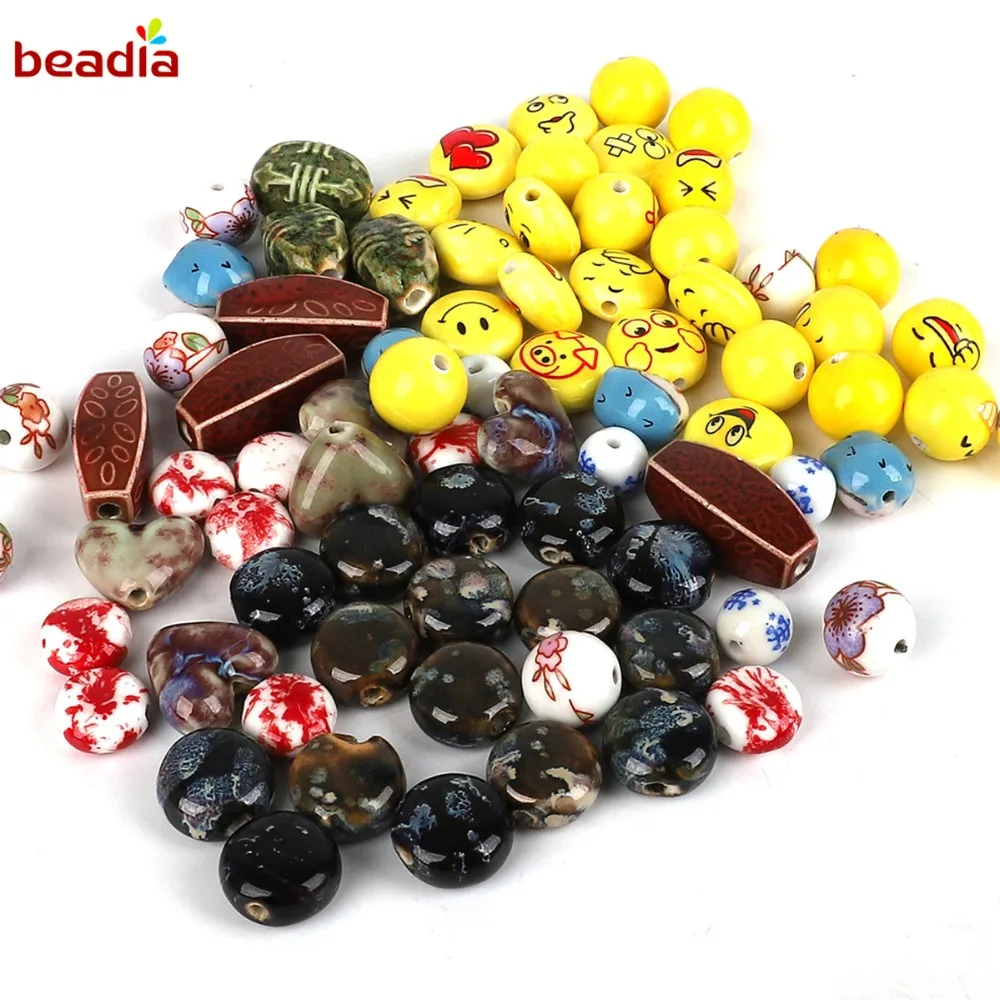 OUTLETS 1pcs Round Irregular Fashion Hot Ceramic Porcelain Loose Beads for DIY Jewelry Making Baby Clip Crafts Necklace
OUTLETS 1pcs Round Irregular Fashion Hot Ceramic Porcelain Loose Beads for DIY Jewelry Making Baby Clip Crafts Necklace