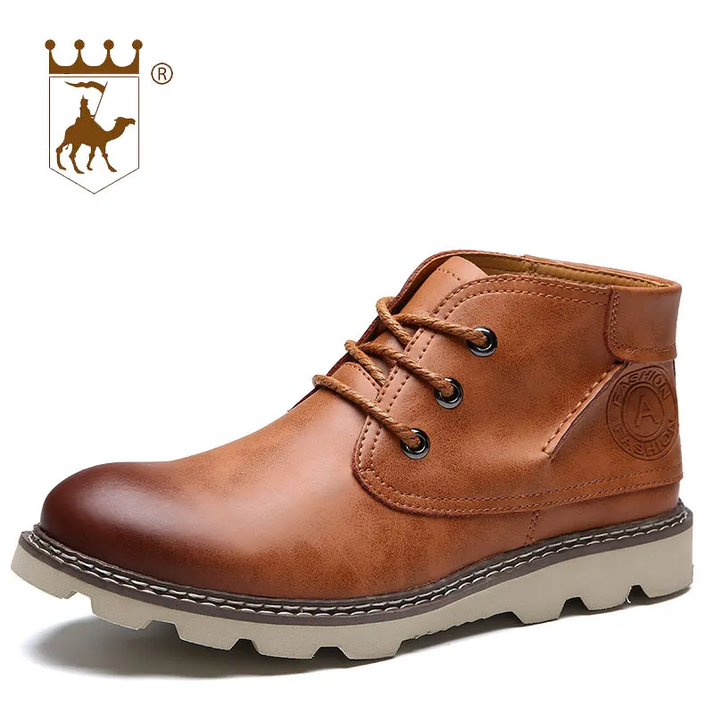 BACKCAMEL 2018 Autumn Winter British Men's Boots Leather High-top Casual Boots Shoes Lace Tooling Boots Wear-resistant
BACKCAMEL 2018 Autumn Winter British Men's Boots Leather High-top Casual Boots Shoes Lace Tooling Boots Wear-resistant
