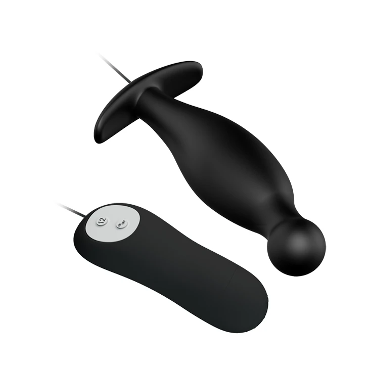 Silicone Anal Plug Sex Toys 12-function Vibrations Anal Bead Waterproof Anal Vibrator Sex Product for Man 3