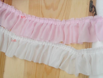 Wholesale price 20m/pack 6cm chiffon lace trims DIY ruffle chiffon lace ribbons accessary, free shipping W041
Wholesale price 20m/pack 6cm chiffon lace trims DIY ruffle chiffon lace ribbons accessary, free shipping W041