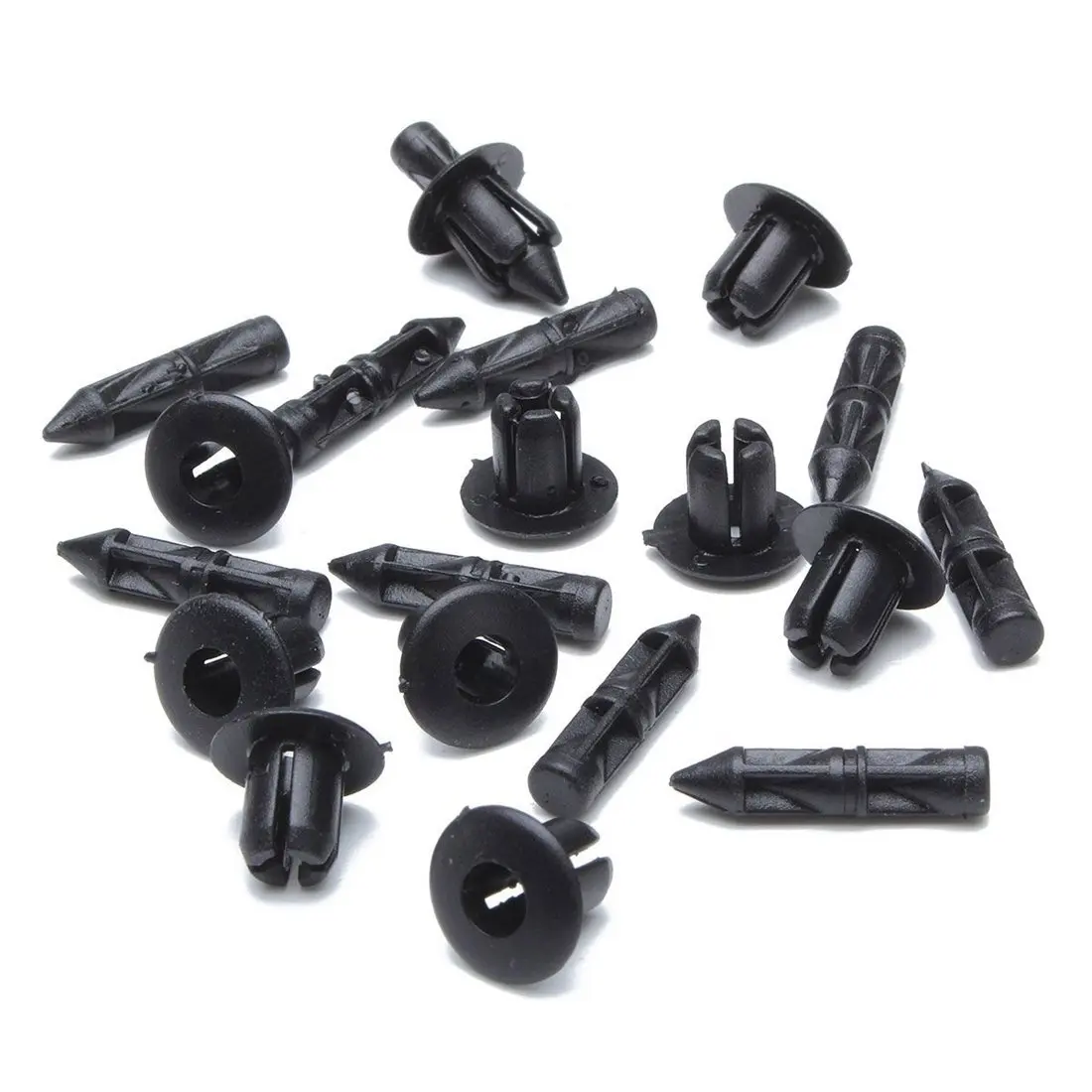 50x Plastic Rivet Bike Fairing Trim Panel Fastener Clips 6mm For Honda Yamaha Black
50x Plastic Rivet Bike Fairing Trim Panel Fastener Clips 6mm For Honda Yamaha Black