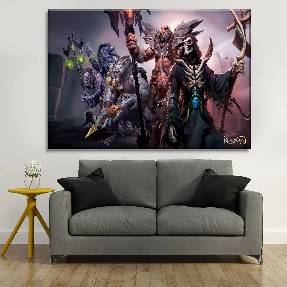 Modern Home Decorative HD Printing Type Artwork 1 Piece Style Fantasy Game Runescape Canvas Painting For Living Room Wall
Modern Home Decorative HD Printing Type Artwork 1 Piece Style Fantasy Game Runescape Canvas Painting For Living Room Wall