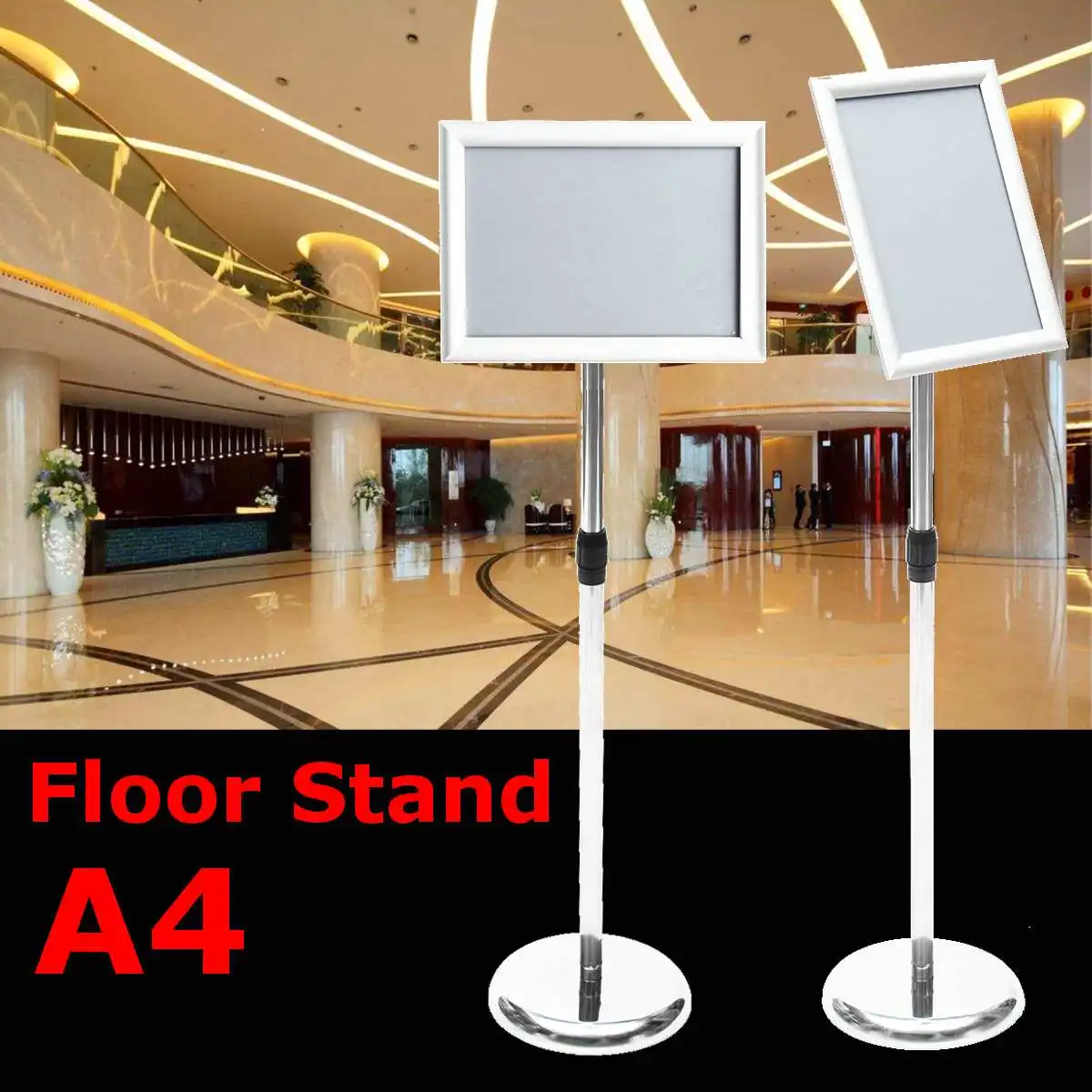 Adjustable a4 Poster Stand Metal Floor Stand Poster Display Photo frame price label sign Billboard Promotions Rack Supermarket
Adjustable a4 Poster Stand Metal Floor Stand Poster Display Photo frame price label sign Billboard Promotions Rack Supermarket