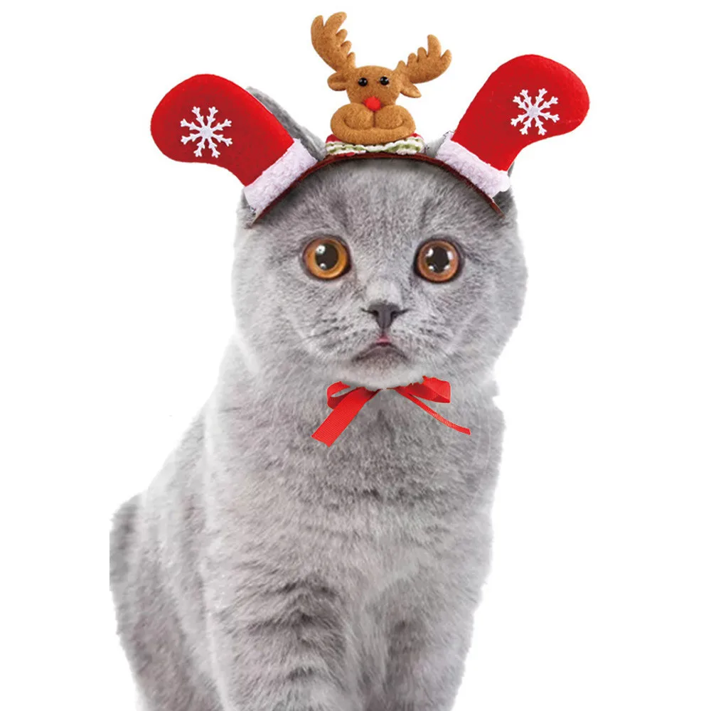 New Year Christmas Headdress Headband Festive Decorative Pet Dog Cat Costume Accessories Decoration Noel Christmas Gift Navidad
New Year Christmas Headdress Headband Festive Decorative Pet Dog Cat Costume Accessories Decoration Noel Christmas Gift Navidad