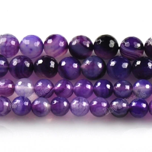 Fctory Price 16" Strand Natural Stone Faceted Purple Stripe Agat Round Beads 4 6 8 10 12MM Pick Size For Jewelry Making diy
Fctory Price 16" Strand Natural Stone Faceted Purple Stripe Agat Round Beads 4 6 8 10 12MM Pick Size For Jewelry Making diy