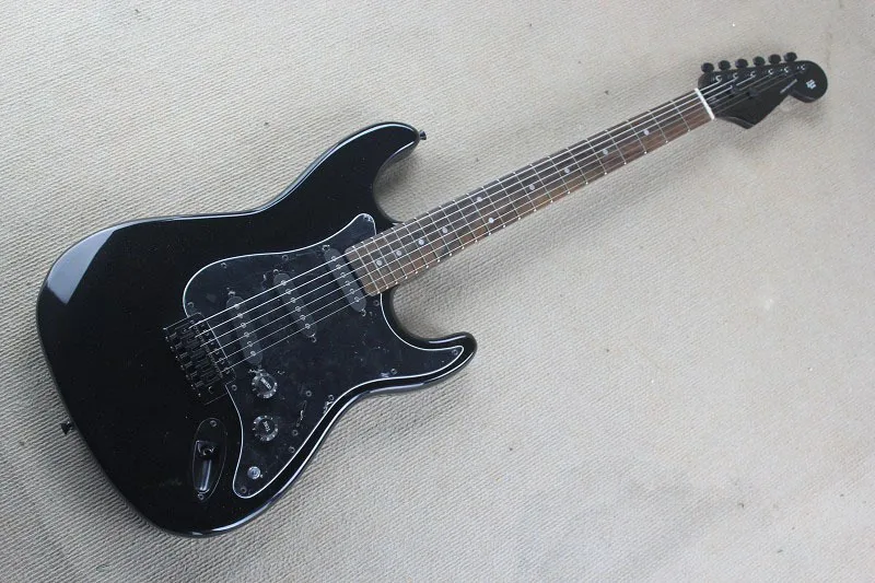 Free shipping 2015 new Top Quality black St electric Guitar SSs pickup guitars RED Pickguard 48 STRAT
Free shipping 2015 new Top Quality black St electric Guitar SSs pickup guitars RED Pickguard 48 STRAT