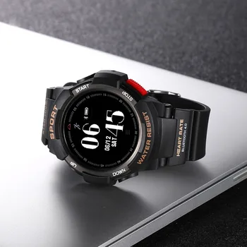 Multi function wearable device F6 Smartwatch Waterproof Bluetooth 4.0 Dynamic Heart Rate Monitor for Android & IOS smart phone
Multi function wearable device F6 Smartwatch Waterproof Bluetooth 4.0 Dynamic Heart Rate Monitor for Android & IOS smart phone