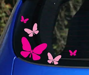 Fashion New Free Shipping Pink and Hot Pink 5x Butterfly Vinyl Car Stickers ,girls car window decoration sticker for girls
Fashion New Free Shipping Pink and Hot Pink 5x Butterfly Vinyl Car Stickers ,girls car window decoration sticker for girls