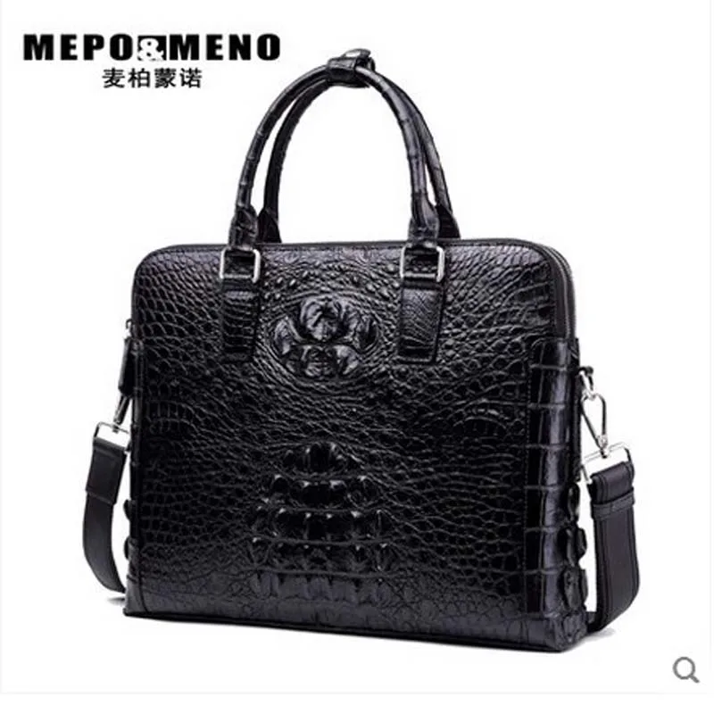 2018 maibomengnuo thai crocodile man handbag large capacity double zippermen bag middle-aged man upscale briefcase
2018 maibomengnuo thai crocodile man handbag large capacity double zippermen bag middle-aged man upscale briefcase