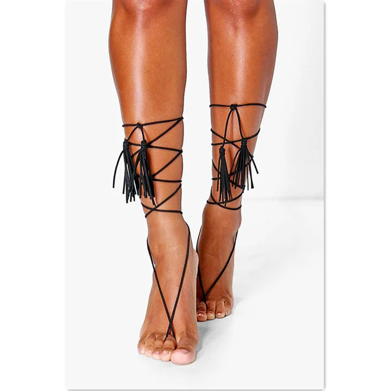 Top Newest Fashion DIY long size velvet tassel anklet gift for gril woman wholesale A-32
Top Newest Fashion DIY long size velvet tassel anklet gift for gril woman wholesale A-32