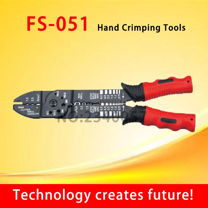 Multi-functional crimping pliers terminals crimping tools wire stripper multi tool tools hands plier FS-051
Multi-functional crimping pliers terminals crimping tools wire stripper multi tool tools hands plier FS-051