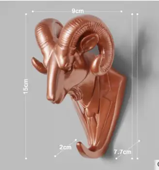 Animal head decorative hook resin crafts personality deer head wall hanging clothes hook door behind Horse cculpture statue
Animal head decorative hook resin crafts personality deer head wall hanging clothes hook door behind Horse cculpture statue