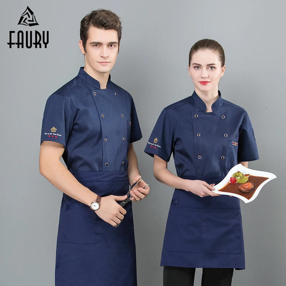 Chef Jacket Buffet Uniform Ropa De Cocina Sushi Bakery Hotel Bake Cake Bread Coffee Shop Food Service Women Men Work Clothes
Chef Jacket Buffet Uniform Ropa De Cocina Sushi Bakery Hotel Bake Cake Bread Coffee Shop Food Service Women Men Work Clothes