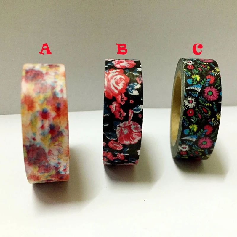 lovely 15mm*10m high quality washi paper tape/Black background flower and pink flower masking japan washi tape
lovely 15mm*10m high quality washi paper tape/Black background flower and pink flower masking japan washi tape