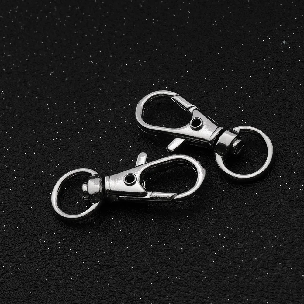 10PCS/Pack 32mm Swivel Lobster Clasp Clips Hook Split Key Ring Decoration Desk Sets School Stationery Office Supplies
10PCS/Pack 32mm Swivel Lobster Clasp Clips Hook Split Key Ring Decoration Desk Sets School Stationery Office Supplies