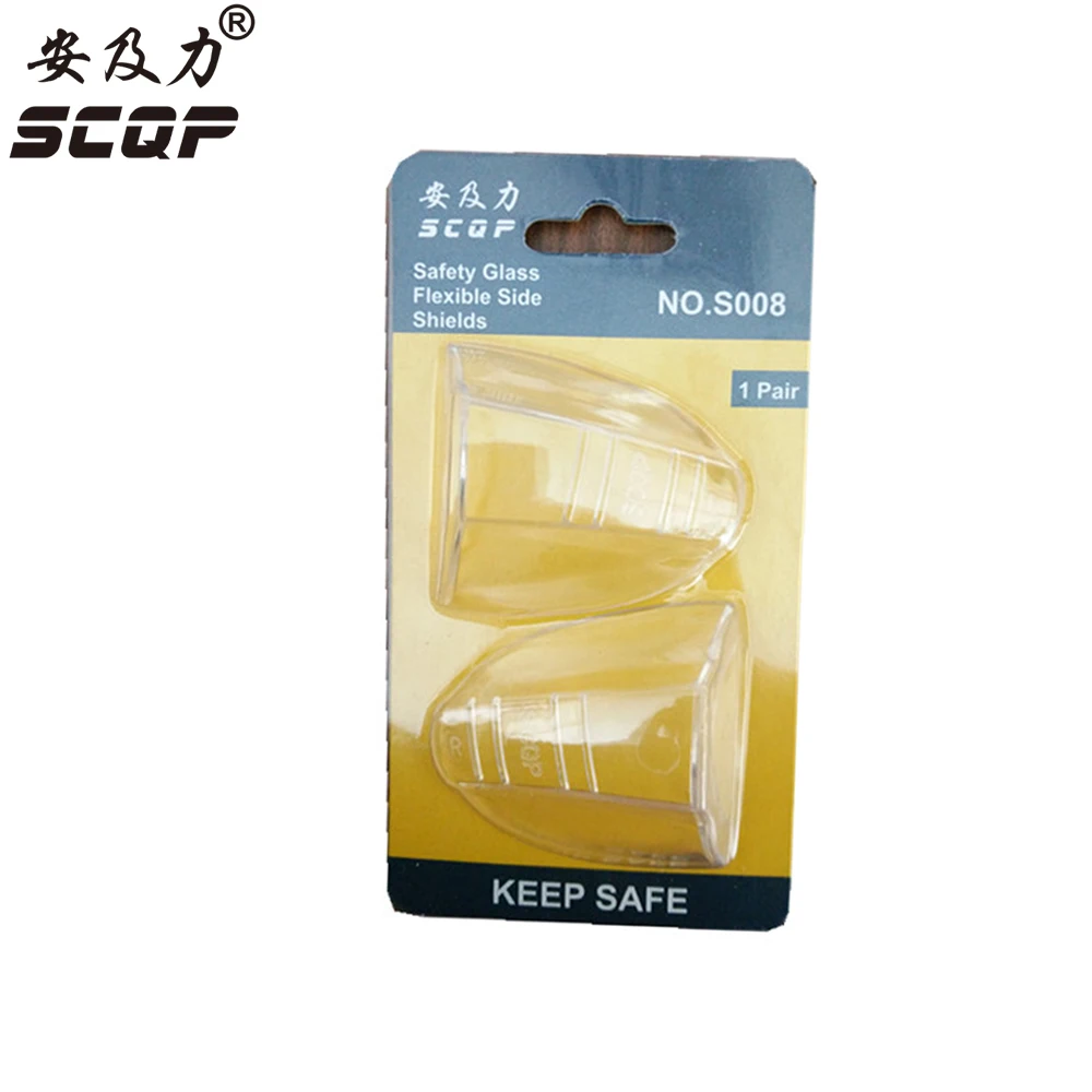 PVC Safety Optical Aye Mate Universal Sideshield (One Pair) Side Shields Glasses Wings Safety Glass Flexible Slip-On Protector
PVC Safety Optical Aye Mate Universal Sideshield (One Pair) Side Shields Glasses Wings Safety Glass Flexible Slip-On Protector