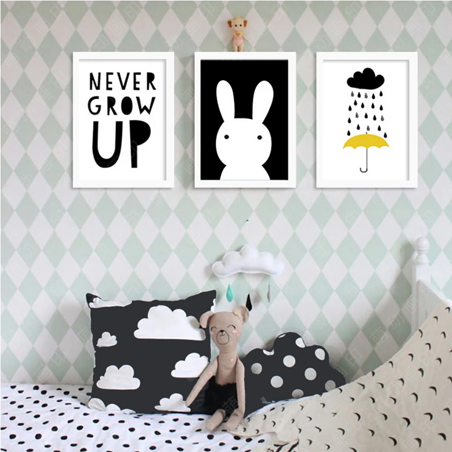 Never Grow Up Cartoon Canvas Paintings Nursery Posters and Prints Nordic Wall Art Pictures for Kids Bedroom Home Decor No Frame
Never Grow Up Cartoon Canvas Paintings Nursery Posters and Prints Nordic Wall Art Pictures for Kids Bedroom Home Decor No Frame