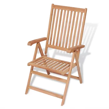 Reclining Garden Chair Solid Teak Wood Chair Stylish Folding Classic Design Chair For Bedroom/Living room/Garden
Reclining Garden Chair Solid Teak Wood Chair Stylish Folding Classic Design Chair For Bedroom/Living room/Garden