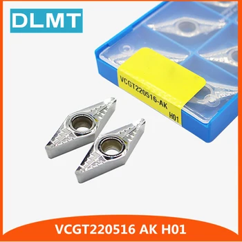10Pcs VCGT220516 AK H01 CNC Aluminum cutter blade Insert Mill Tool Machining Center Cutting Tool wood turning tools AL+TIN
10Pcs VCGT220516 AK H01 CNC Aluminum cutter blade Insert Mill Tool Machining Center Cutting Tool wood turning tools AL+TIN