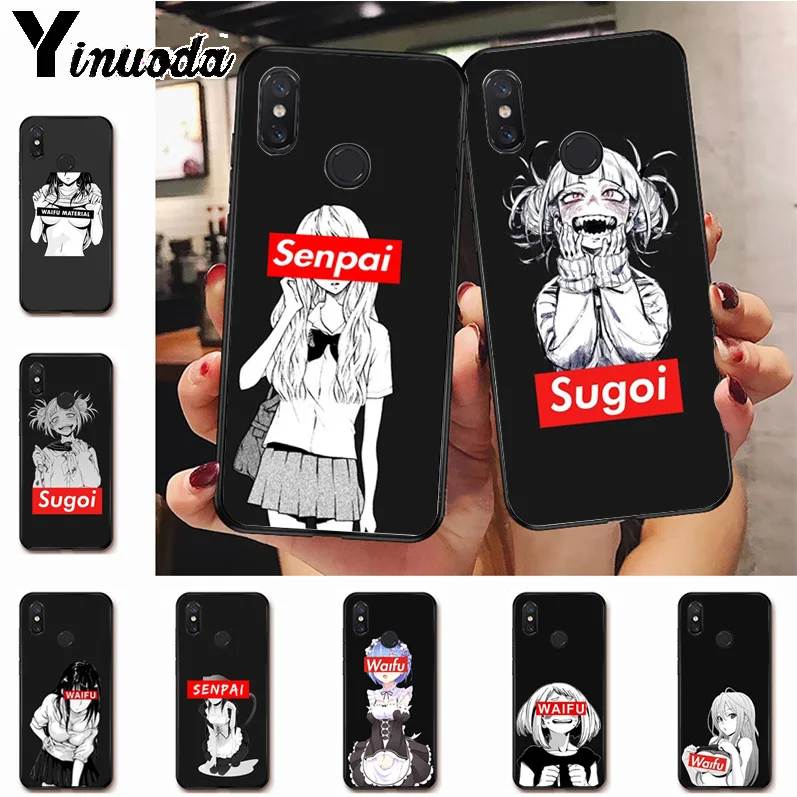 Yinuoda Sugoi Senpai Anime Waifu Colorful Cute Phone Accessories Case for redmi 6A note4 5a 5plus note6pro note5 6pro case coque
Yinuoda Sugoi Senpai Anime Waifu Colorful Cute Phone Accessories Case for redmi 6A note4 5a 5plus note6pro note5 6pro case coque