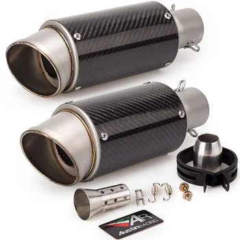 51mm Motorcyle Exhaust PipeEscape AR Exhaust SC Exhaust Silencer For Z1000 Z750 Z800 NINJA250 Tmax530 R6 MT07 R1 Z400 KTM ATV
51mm Motorcyle Exhaust PipeEscape AR Exhaust SC Exhaust Silencer For Z1000 Z750 Z800 NINJA250 Tmax530 R6 MT07 R1 Z400 KTM ATV