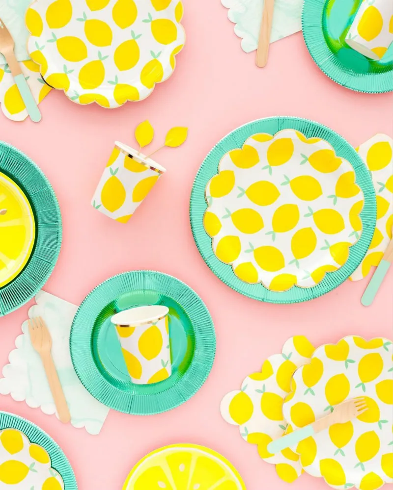 8pcs Disposable Strawberry Tableware Paper Straw/Plate/Cup/Napkins Yellow Lemon Birthday Party Decorations Adult for Wedding
8pcs Disposable Strawberry Tableware Paper Straw/Plate/Cup/Napkins Yellow Lemon Birthday Party Decorations Adult for Wedding