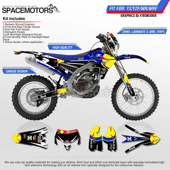 MotoSpace Customized Team Graphics Backgrounds Decals 3M Custom Stickers For YAMAHA WR450F YZF YZ WRF 2016 2017 2018 2019 008
MotoSpace Customized Team Graphics Backgrounds Decals 3M Custom Stickers For YAMAHA WR450F YZF YZ WRF 2016 2017 2018 2019 008