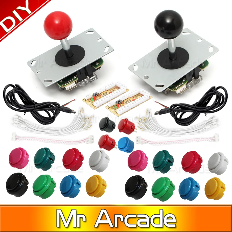 Free Shipping Arcade Joystick DIY Kit Zero Delay Arcade DIY Kit USB Encoder To PC Arcade copy Sanwa Joystick Push Buttons Mame
Free Shipping Arcade Joystick DIY Kit Zero Delay Arcade DIY Kit USB Encoder To PC Arcade copy Sanwa Joystick Push Buttons Mame