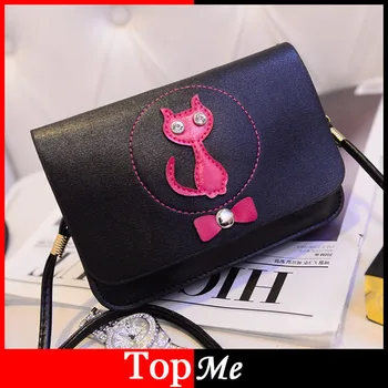 Fashion Women Cross Body Shoulder Bags Girls Lady Keys Mobile Phone Envelope Messenger Bag Cat Bow Women PU Leather Wallet Purse 
Fashion Women Cross Body Shoulder Bags Girls Lady Keys Mobile Phone Envelope Messenger Bag Cat Bow Women PU Leather Wallet Purse