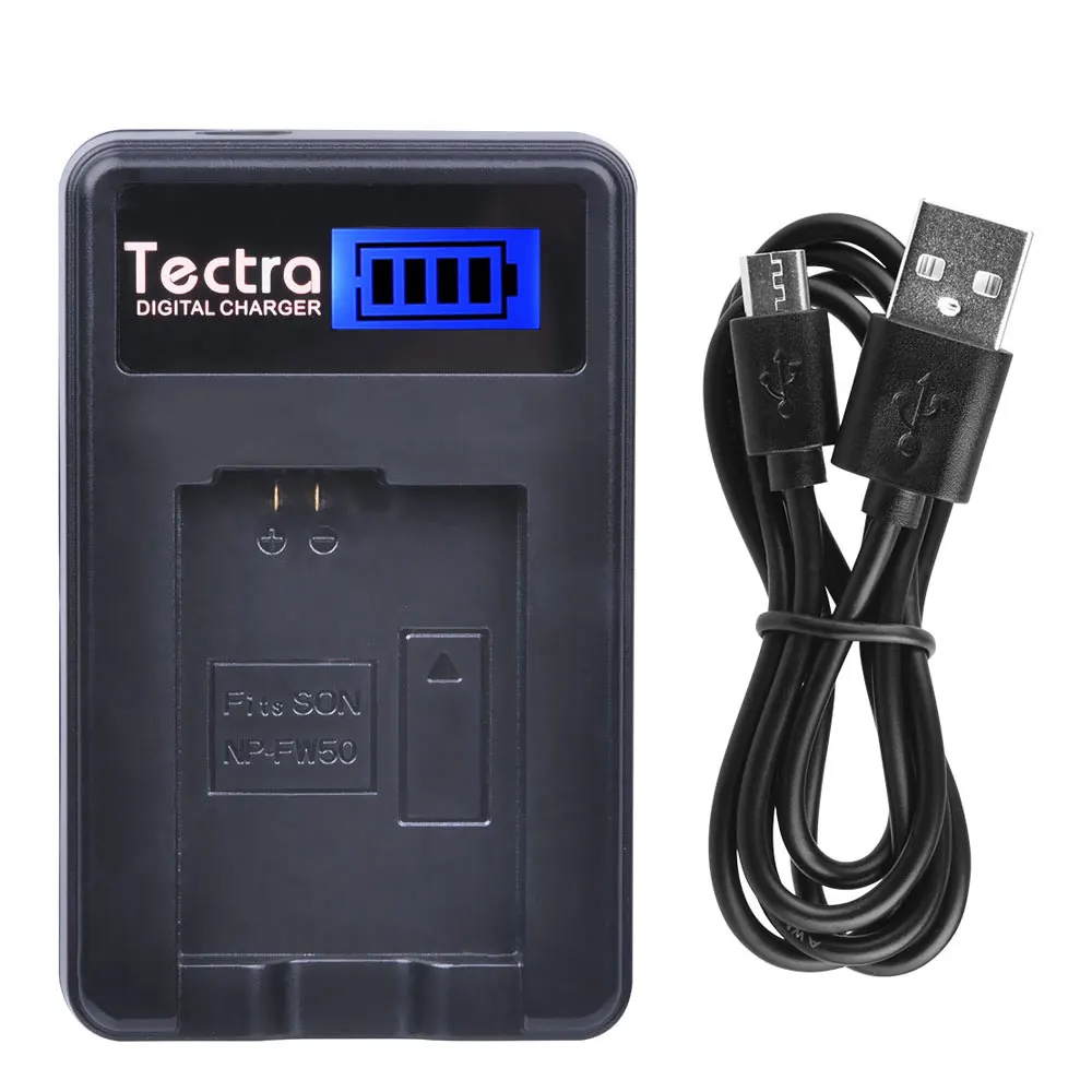 Tectra NP-FW50 NPFW50 Charger for Sony NP FW50 BC-TRW A7 ILCE-7 A7K ILCE-7K A7M2 A7R Premium LCD USB Digital Charger+Cable
Tectra NP-FW50 NPFW50 Charger for Sony NP FW50 BC-TRW A7 ILCE-7 A7K ILCE-7K A7M2 A7R Premium LCD USB Digital Charger+Cable