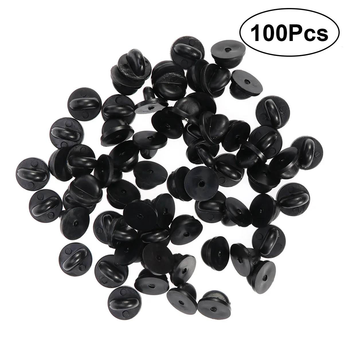 100pcs Butterfly Clutch Rubber Pin Backs Keepers Replacement Uniform Badge Comfort Fit Tie Tack Lapel Pin Backing Holder Clasp
100pcs Butterfly Clutch Rubber Pin Backs Keepers Replacement Uniform Badge Comfort Fit Tie Tack Lapel Pin Backing Holder Clasp