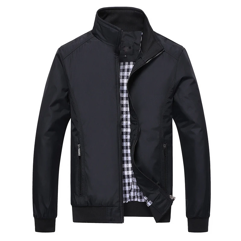 2017 Spring Autumn Men Jacket Casual Big Size 4XL 5XL Bomber Jacket Men Fashion Polyester Slim Male Windbreakers Coat
2017 Spring Autumn Men Jacket Casual Big Size 4XL 5XL Bomber Jacket Men Fashion Polyester Slim Male Windbreakers Coat