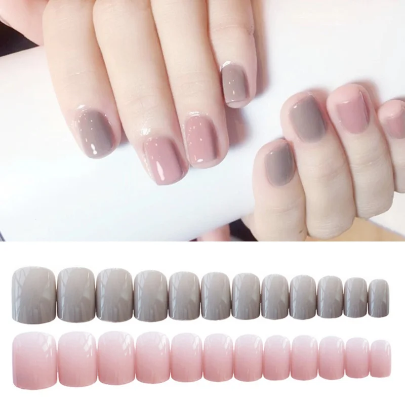 Square Head Solid Color Charming Fake Nails Finished 24PCS New and High Quality DIY Cute Sweet Light Gray Powder Long Lasting
Square Head Solid Color Charming Fake Nails Finished 24PCS New and High Quality DIY Cute Sweet Light Gray Powder Long Lasting