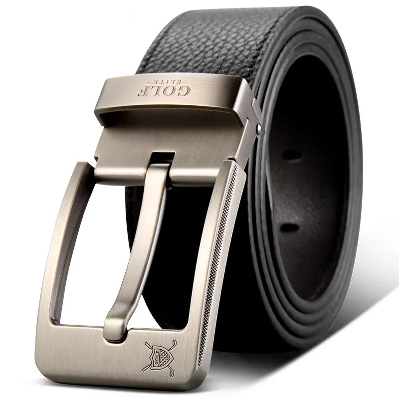 Men's Genuine Leather Belt Basic Metal Pin Buckle Cowskin Korean Mens Belts Luxury Brand Male Belt Casual 2020 Classic Waistband
Men's Genuine Leather Belt Basic Metal Pin Buckle Cowskin Korean Mens Belts Luxury Brand Male Belt Casual 2020 Classic Waistband