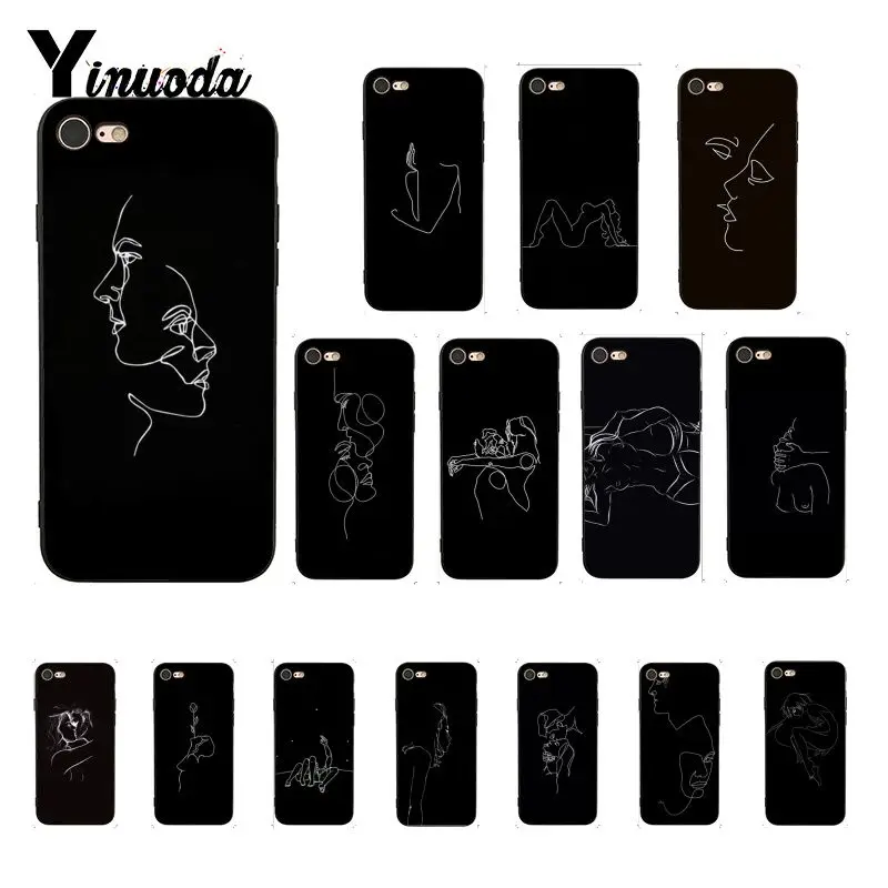 Yinuoda Minimalist style TPU Soft Silicone Black Phone Case for iPhone 5 5Sx 6 7 7plus 8 8Plus X XS MAX XR 10 Case
Yinuoda Minimalist style TPU Soft Silicone Black Phone Case for iPhone 5 5Sx 6 7 7plus 8 8Plus X XS MAX XR 10 Case