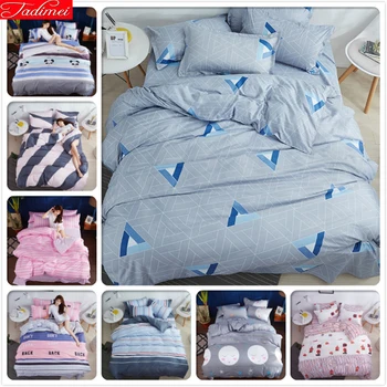 Duvet Cover 3/4pcs Bedding Set Adult Kids Child Soft Cotton Bed Linen Single Full Double Queen King Size 180x220 200x230 220x240
Duvet Cover 3/4pcs Bedding Set Adult Kids Child Soft Cotton Bed Linen Single Full Double Queen King Size 180x220 200x230 220x240