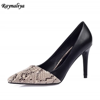 Famous Genuine Leather Mixed Color High Heels Women Pointed Toe Thin Heel Pumps Ladies Party Shoes Plus Size 33-43 XZL-A0017
Famous Genuine Leather Mixed Color High Heels Women Pointed Toe Thin Heel Pumps Ladies Party Shoes Plus Size 33-43 XZL-A0017