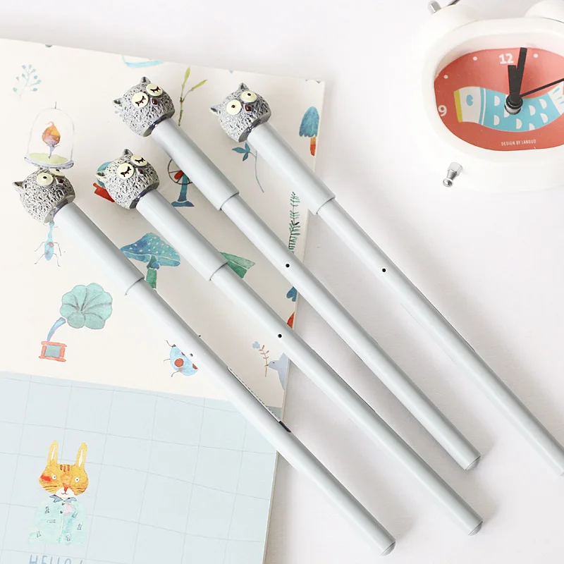 owl gel pen Creative lapices Boutique caneta canetas boligrafo Kawaii boligrafo kalem stylo penss tationery papelaria boligrafos
owl gel pen Creative lapices Boutique caneta canetas boligrafo Kawaii boligrafo kalem stylo penss tationery papelaria boligrafos