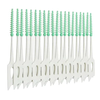 40pcs/pack Plastic Interdental Floss Brushes Soft Dental Toothpick Oral Hygiene Teeth Cleaning Tool Elastic Massage Gums
40pcs/pack Plastic Interdental Floss Brushes Soft Dental Toothpick Oral Hygiene Teeth Cleaning Tool Elastic Massage Gums