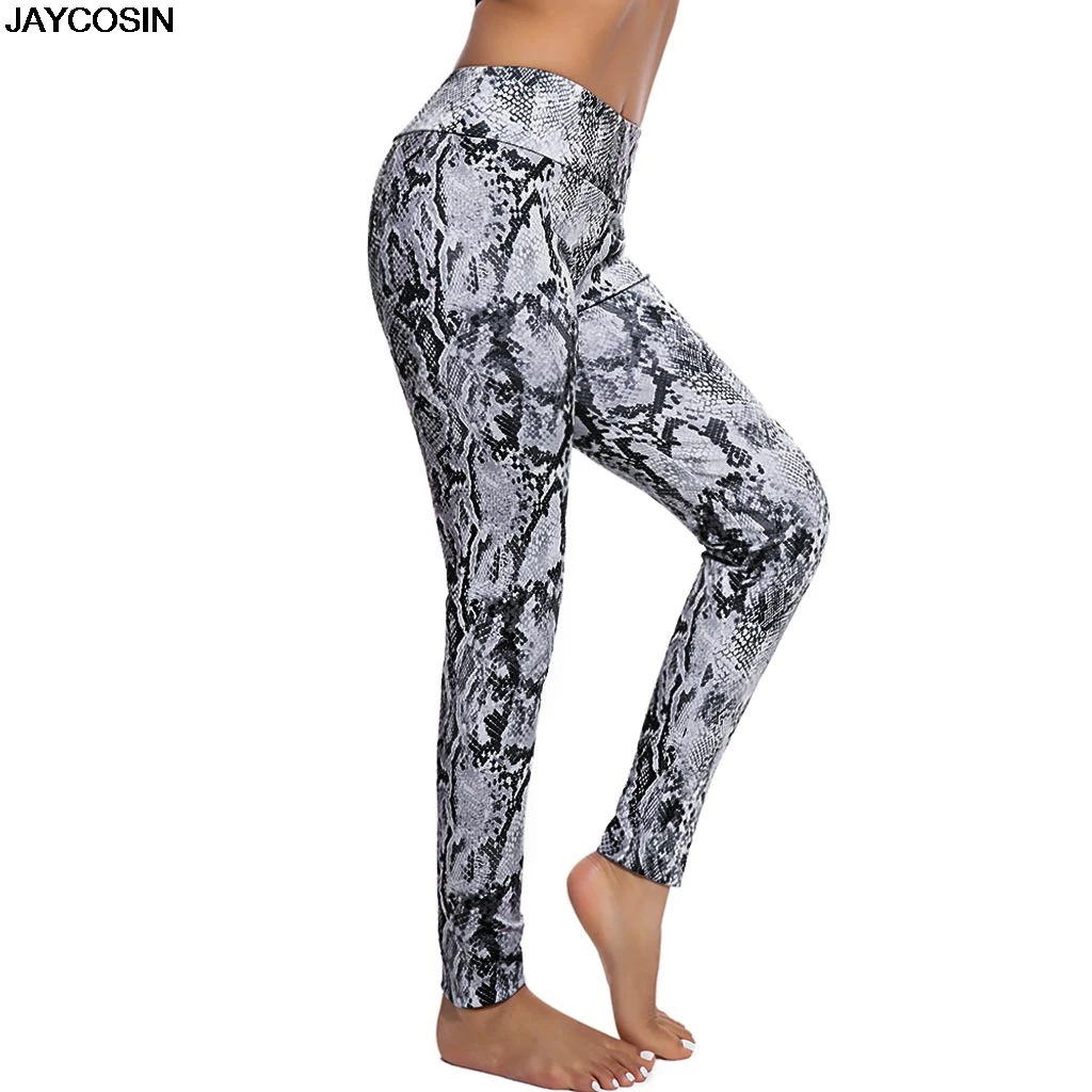 JAYCOSIN pants Fashion Women Sport Casual Snake Prints Elastic High Waist Fitness long Pants sport hot sale Polyester cloth 9606
JAYCOSIN pants Fashion Women Sport Casual Snake Prints Elastic High Waist Fitness long Pants sport hot sale Polyester cloth 9606