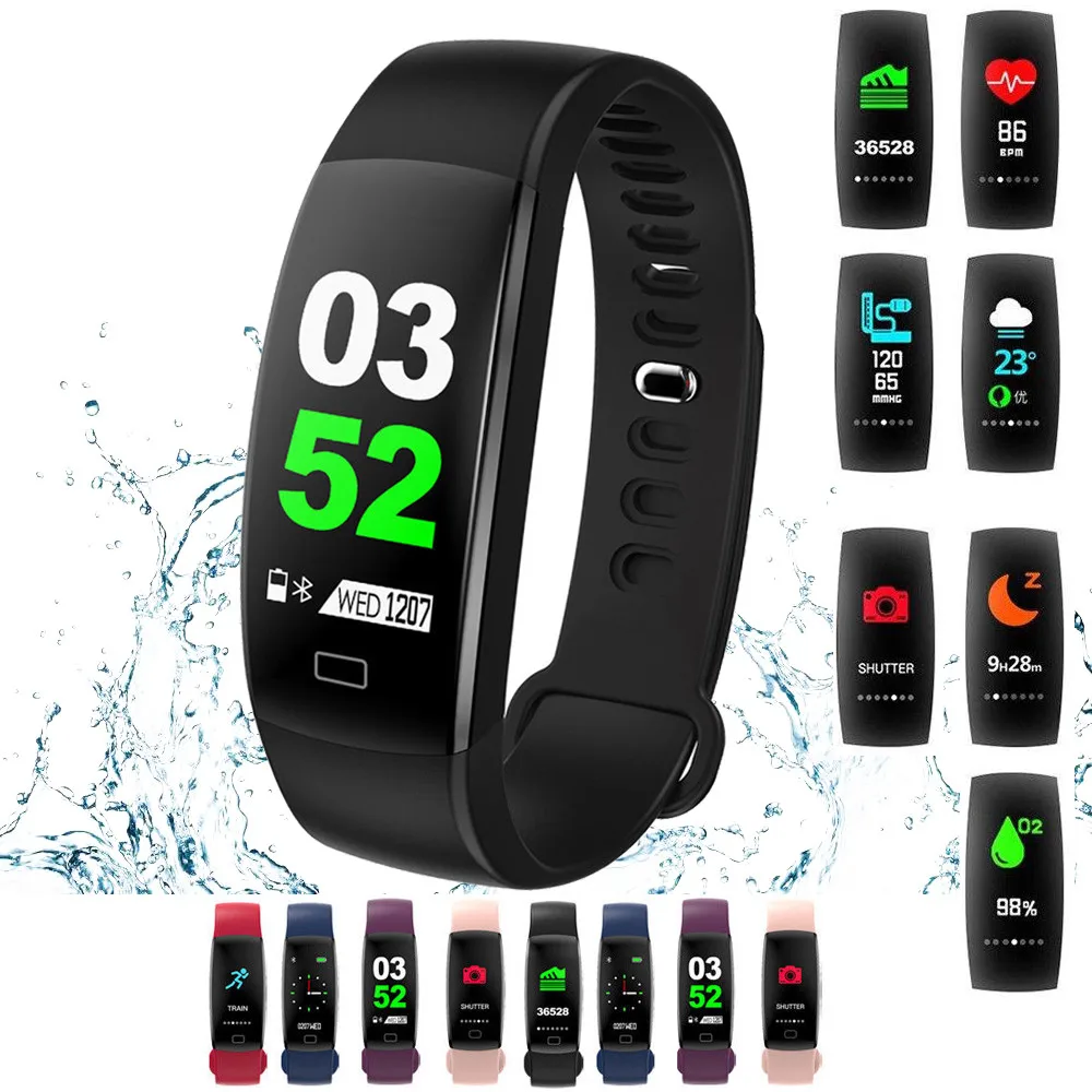 GEJIAN new ladies smart bracelet color screen men's watch with heart rate monitor fitness tracker smart watch IP68 waterproof
GEJIAN new ladies smart bracelet color screen men's watch with heart rate monitor fitness tracker smart watch IP68 waterproof