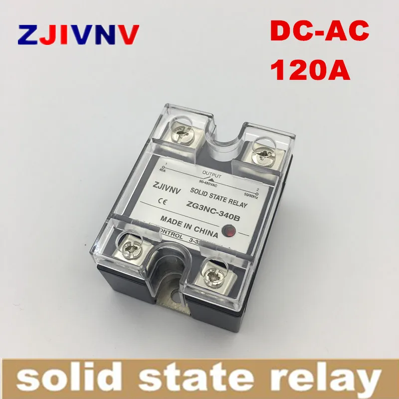 Однофазное твердотельное реле DC-AC 120A SSR 120DA, DC-ac ZG3NC-3120B нулевое пересечение типа полный ток нагрузки
Однофазное твердотельное реле DC-AC 120A SSR 120DA, DC-ac ZG3NC-3120B нулевое пересечение типа полный ток нагрузки