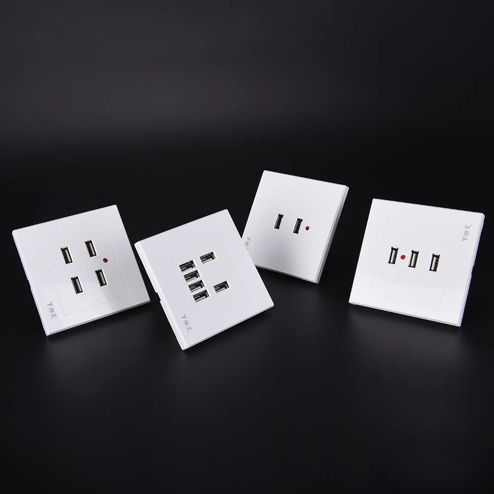 DC 2/3/4 Ports USB 5V 3.1A Electric Wall Charger Dock Station Socket Power Outlet Panel Plate Switch Power Adapter Plug
DC 2/3/4 Ports USB 5V 3.1A Electric Wall Charger Dock Station Socket Power Outlet Panel Plate Switch Power Adapter Plug
