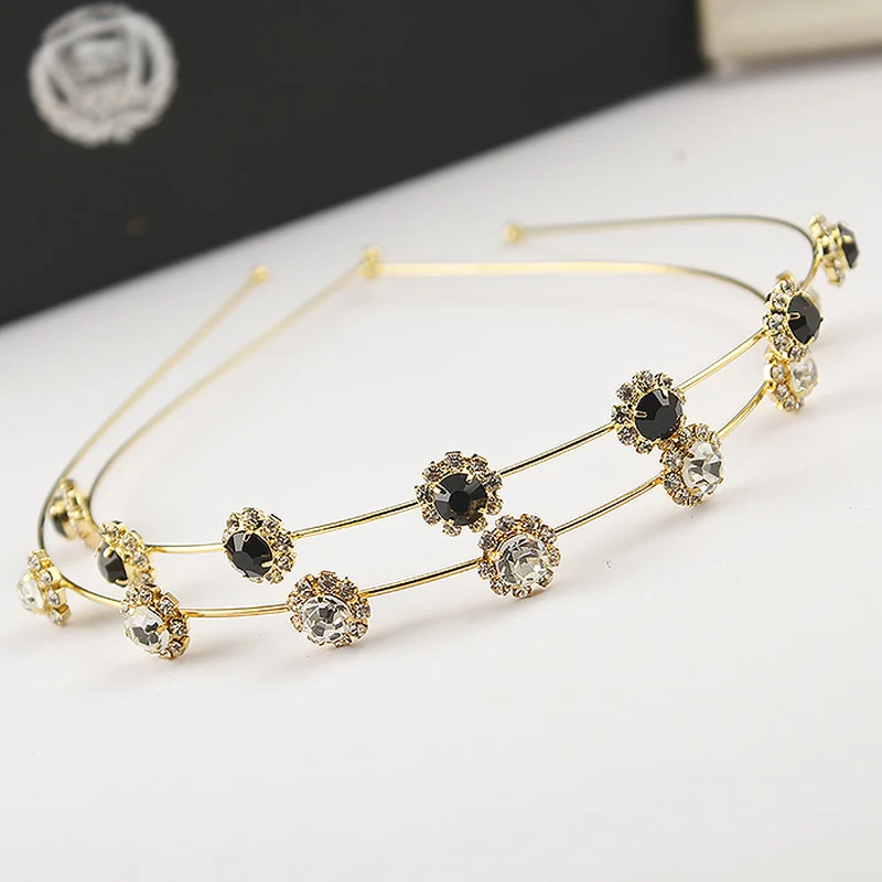Fashion Women Rhinestone Hairband Woman Party Bridal Crown Headband Crystal Diamond Hair Hoop Hair Bands Accessories
Fashion Women Rhinestone Hairband Woman Party Bridal Crown Headband Crystal Diamond Hair Hoop Hair Bands Accessories