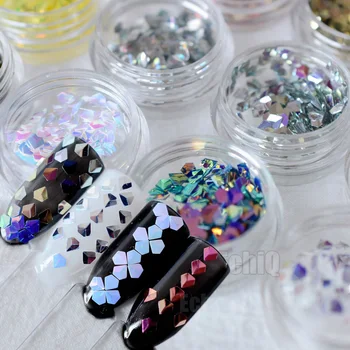 12 Color Chameleon 3D Sequin Diamond Shape Nail Flakies Sparkle Slice Paillettes Hologram Glitter Sheets Manicure Salon Decor
12 Color Chameleon 3D Sequin Diamond Shape Nail Flakies Sparkle Slice Paillettes Hologram Glitter Sheets Manicure Salon Decor