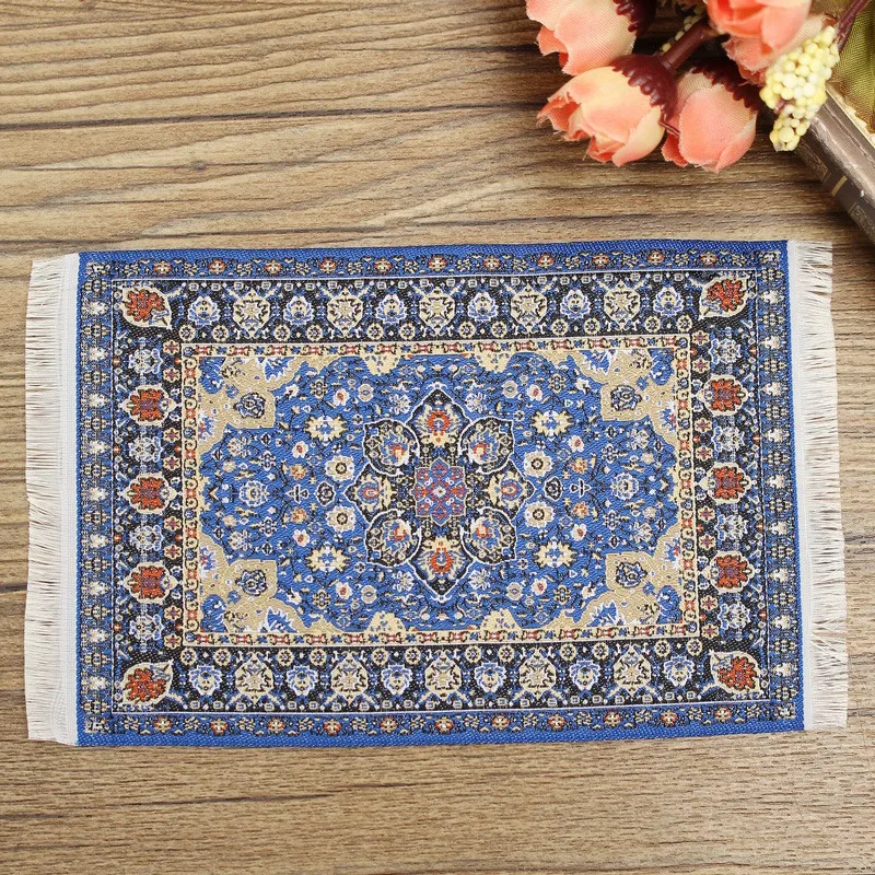 Turkish Carpet Rug 1/12 Dollhouse 10x15cm Miniature Dollhouse Accessories Decoration Children Kids Pretend Play Girls Toys
Turkish Carpet Rug 1/12 Dollhouse 10x15cm Miniature Dollhouse Accessories Decoration Children Kids Pretend Play Girls Toys