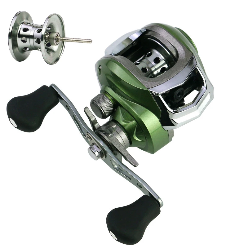 Yumoshi 17+1bb 7.2:1 Carp Fishing Reel olta Feeder Bait Casting Fishing Reels Carretilha de pesca molinete Baitcasting reel
Yumoshi 17+1bb 7.2:1 Carp Fishing Reel olta Feeder Bait Casting Fishing Reels Carretilha de pesca molinete Baitcasting reel