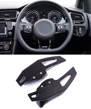 Aluminum Alloy Black Car Steering Wheel Gear Shift Paddle Cover Trim Wheel Shift Part For Touran Tiguan Golf 6
Aluminum Alloy Black Car Steering Wheel Gear Shift Paddle Cover Trim Wheel Shift Part For Touran Tiguan Golf 6