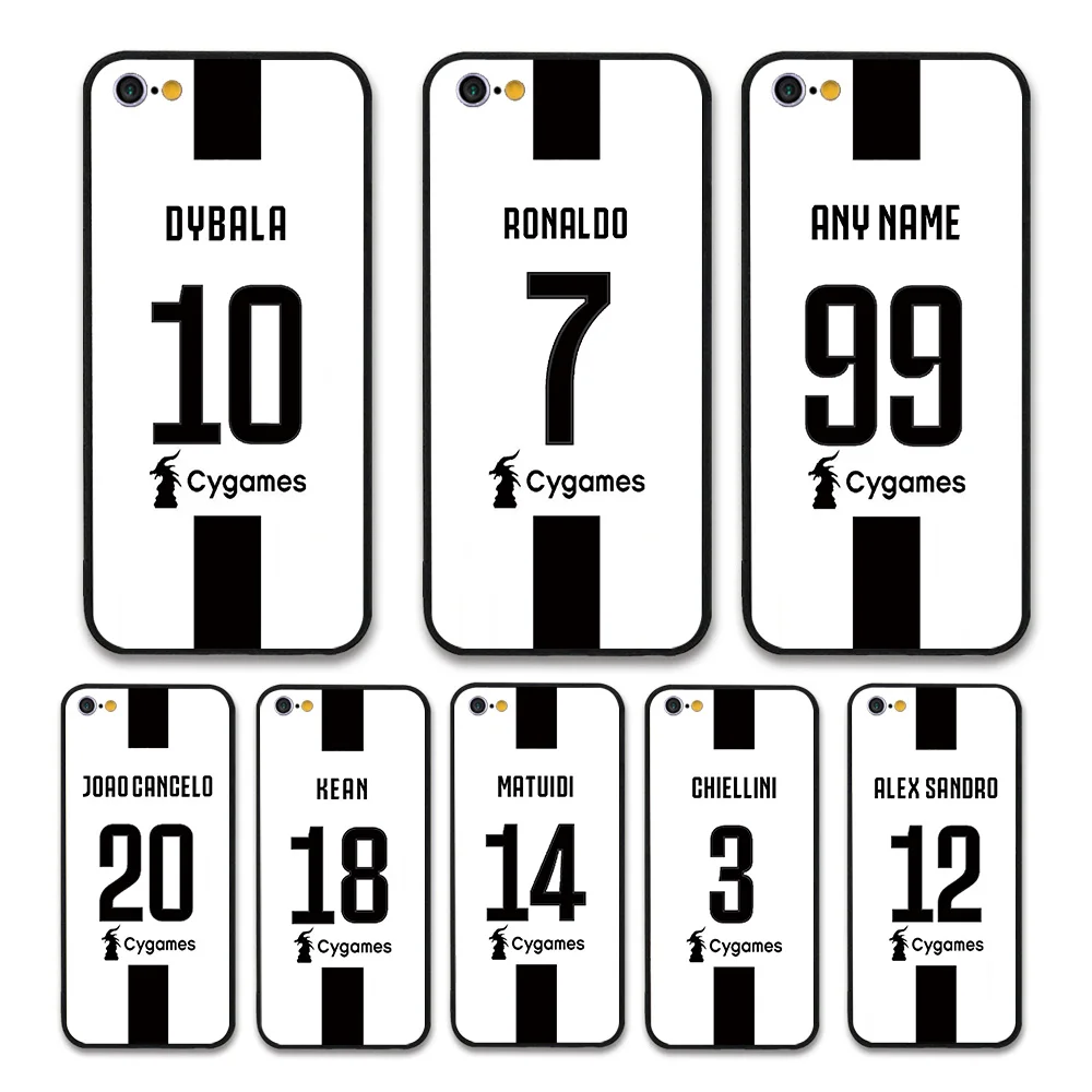 European Football RONALDO DYBALA KEAN juven FC Jersey style Custom Names and Numbers case for Apple iPhone 6 OR 6S Phones cases
European Football RONALDO DYBALA KEAN juven FC Jersey style Custom Names and Numbers case for Apple iPhone 6 OR 6S Phones cases