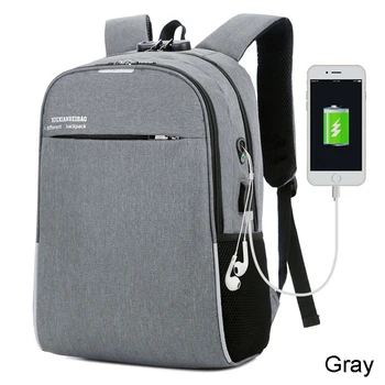 30PCS/LOT Laptop Backpack Male USB Charging Password Locks Anti Theft Backpack With Headphone Plug Luminous Travel Backpacks
30PCS/LOT Laptop Backpack Male USB Charging Password Locks Anti Theft Backpack With Headphone Plug Luminous Travel Backpacks